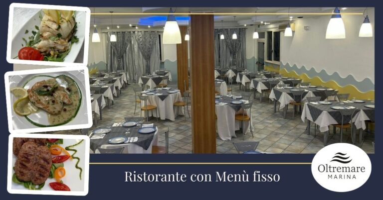 Ristorante con menu fisso a pranzo a Marina di Montemarciano da Oltremare Marina