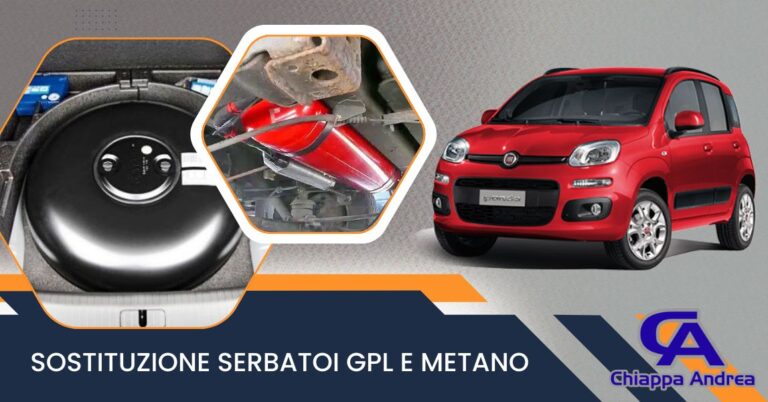 Sostituzione serbatoi GPL e metano a Falconara Marittima da Officina Andrea Chiappa